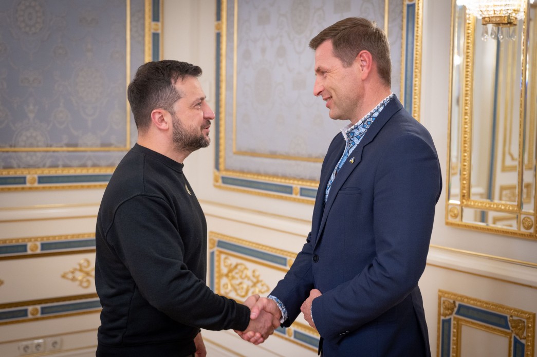 Президент України провів зустріч із міністром оборони Естонії